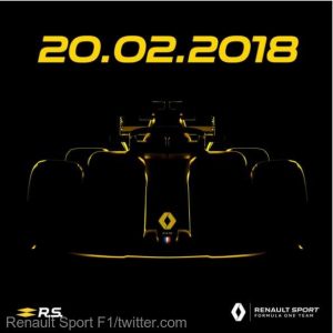 Renault îşi va prezenta noul monopost pe 20 februarie