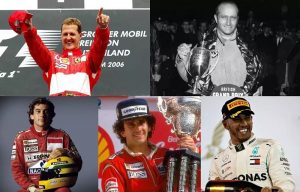 Topul campionilor legendari de Formula 1