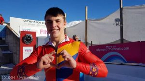 JOT 2020 Lausanne: Andrei Nica, medaliat cu aur la monobob