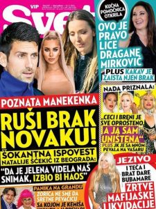 Model sârb a refuzat să-l desființeze pe Djokovic: Mi-au oferit 60.000 de euro să-l seduc și să-l filmez