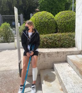 După un RMN, Simona Halep confirmă probleme la piciorul stâng