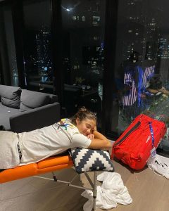 Emma Răducanu anulează temerile de „stres”, după ce a învins accidentarea, înainte de Australian Open